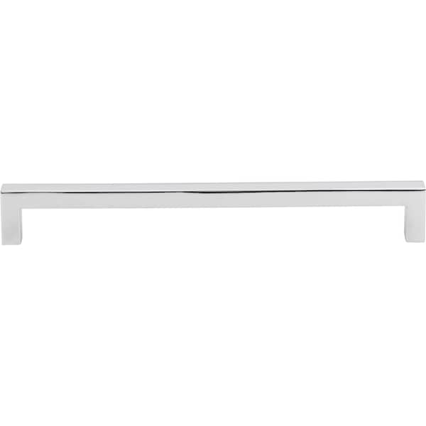 192 Mm Center-to-Center Polished Chrome Square Stanton Cabinet Bar Pull